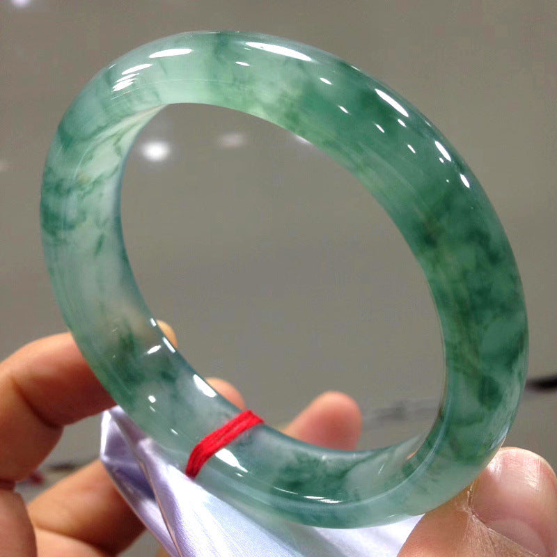 Burmese Ice Jade Bracelet