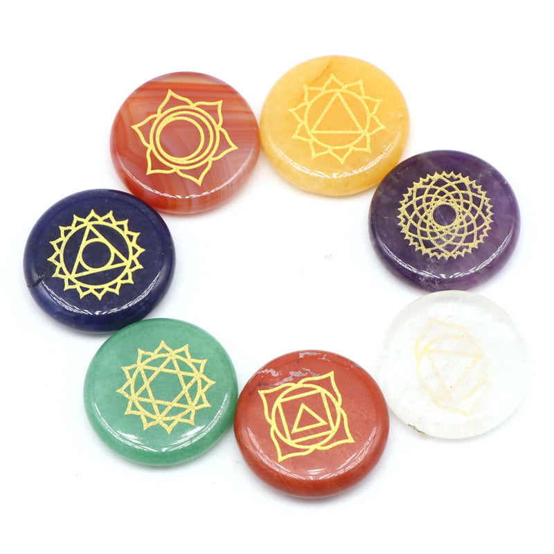 Seven Chakra Natural Stone Set