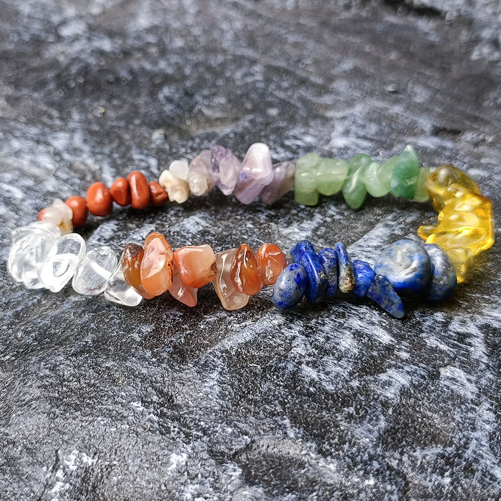 Healing Crystals Set - Pendant, Bracelet amd Chakra Stones