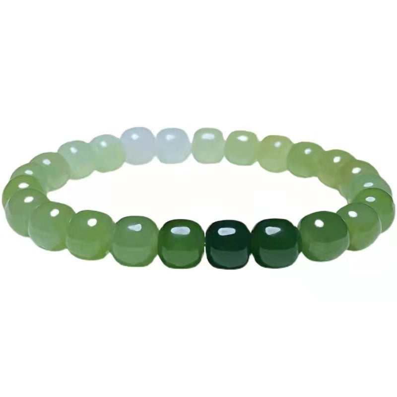 Clear Water Natural and Highly Treasured Xinjiang Hetian\Hotan Jade Bracelet